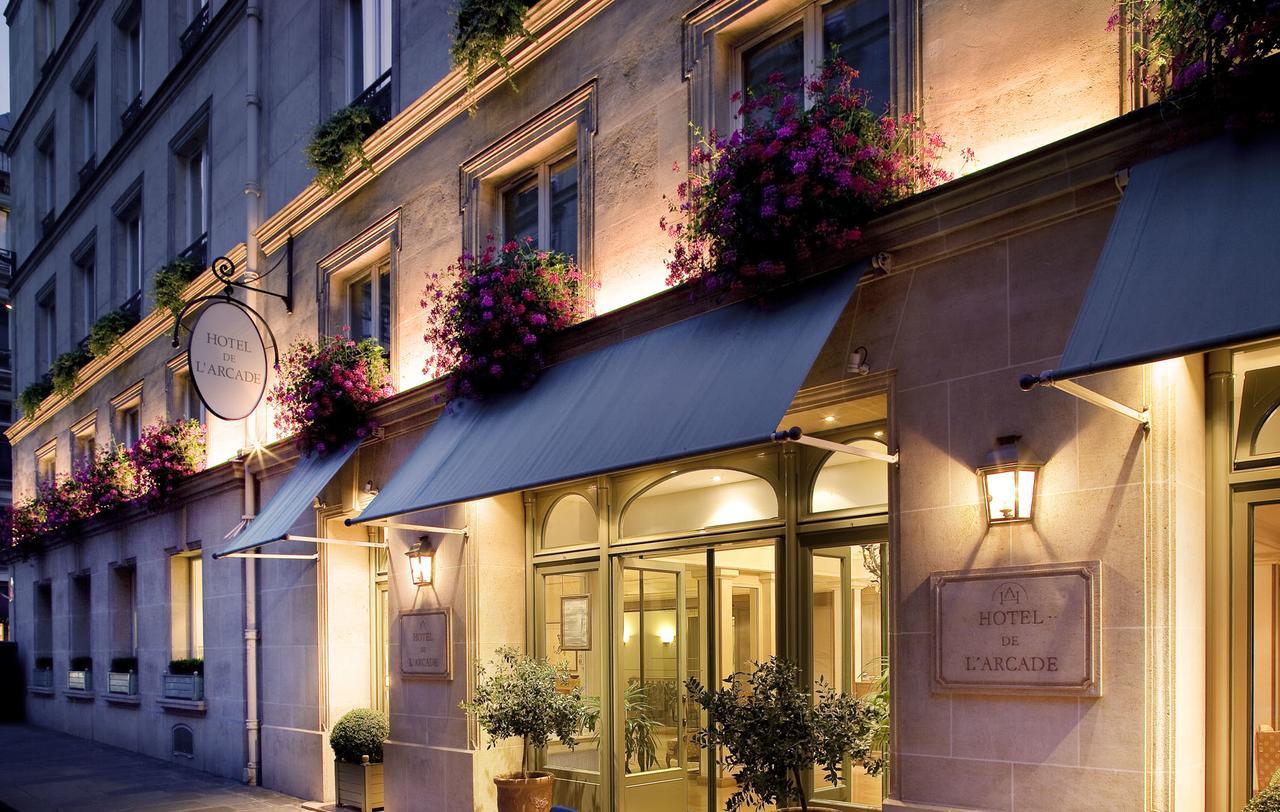 Hotel De L'Arcade Paris Exterior foto